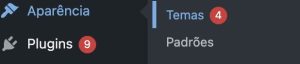 Aparência > Temas