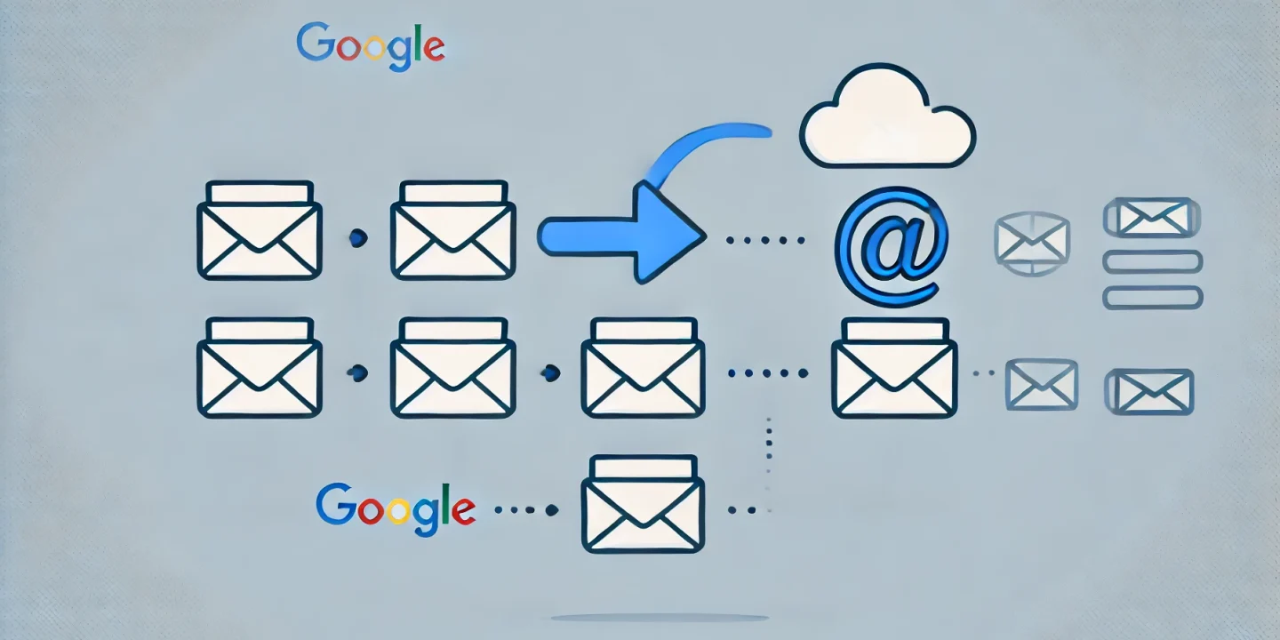 Migração de e-mails do Google Workspace