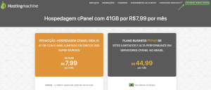 Tela inicial do nosso site